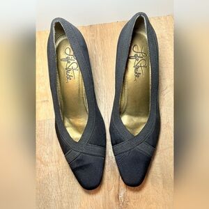 Life‎ Stride Silva Black Pumps Heels Shoes 8m